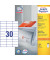 Etiketten ultragrip 3489, weiß 70x29,7mm, rechteckig, 