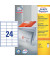 Etiketten ultragrip 3658, weiß 64,6x33,8mm, rechteckig, 