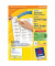 Etiketten ultragrip 3671, weiß 64x45mm, rechteckig, 