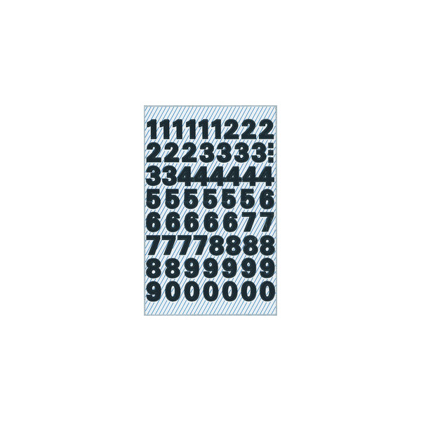 4004182037812 - AVERY Zweckform Z-Design Sticker 3781 Selbsthaftend Schwarz 10 mm 2 Blatt à 60 Etiketten