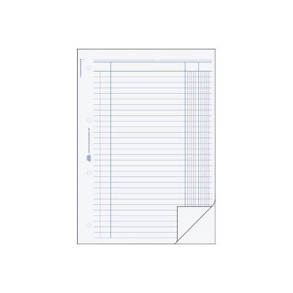 4004182004500 - 2-Kolonnen-Durchschreibbuch 450 A4 2x50 Blatt 2 Spalten 4004182004500 AVERY Zweckform