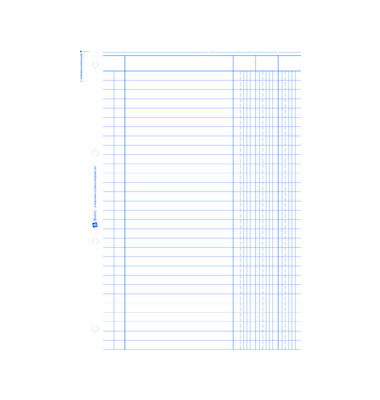 3-Kolonnen-Durchschreibbuch 451 A4 2x50 Blatt 3-Kolonnen-Durchschreibbuch 451 A4 2x50 Blatt