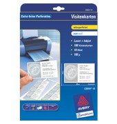 C32010-10 Visitenkarten weiß 85 x 54 mm 185g