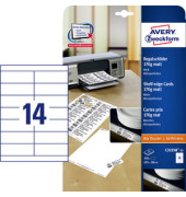 Etiketten C32258-25, weiß 105x38mm, rechteckig, 