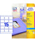 Etiketten Inkjet glossy weiss 63,5 x 46,6mm C608010
