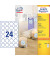 Etiketten Eazycare Sign L3415-100, weiß Ø 40mm, rund, 