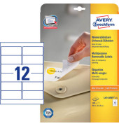 Etiketten L4743REV-25, weiß 99,1x42,3mm, rechteckig, 