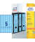 selbstklebende Rückenschilder ultragrip L4749-20 blau schmal/lang 38x297mm (BxH) selbstklebend permanent 