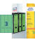 selbstklebende Rückenschilder ultragrip L4754-20 grün breit/lang 61x297mm (BxH) selbstklebend permanent 