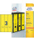 selbstklebende Rückenschilder ultragrip L4755-20 gelb breit/kurz 61x297mm (BxH) selbstklebend permanent 