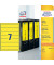selbstklebende Rückenschilder ultragrip L4765-20 gelb schmal/kurz 38x192mm (BxH) selbstklebend permanent 