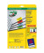 Etiketten GELB L4793-20 38,1 x 21,2 mm Mini Etiketten Stick&Lift