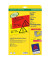 Etiketten L6006-25, neongelb, 210x297mm, rechteckig