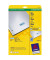 Etiketten L6048-20, blau, 25,4x10mm, rechteckig