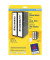 selbstklebende Rückenschilder ultragrip L6059-25 weiß breit/lang 59x297mm (BxH) permanent 