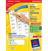 L7162-100 Adress Etiketten 99,1 x 33,9 mm weiß QuickPeel
