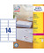 Etiketten ultragrip L7163-100, weiß 99,1x38,1mm, rechteckig, 
