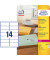 L7563-25 Adress Etiketten 99,1 x 38,1 mm transparent Folie