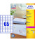 Etiketten ultragrip L7651-100, weiß 38,1x21,2mm, rechteckig, 
