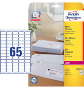L7651-25 Adress Etiketten 38,1 x 21,2 mm weiß