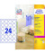 Folienetiketten L7780-25, transparent, &Oslash; 40mm, rund