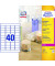 Folienetiketten L7781-25, transparent, 45,7x25,4mm, rechteckig
