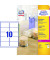 Folienetiketten L7783-25, transparent, 96x50,8mm, rechteckig