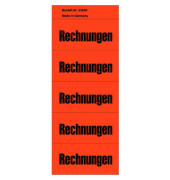 Inhaltsschilder 5896, Rechnungen, rot, 57x28mm, selbstklebend