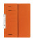 Einhakhefter 80000755, A4 orange halber Vorderdeckel, Karton 250g