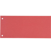 Trennstreifen rosa, hellrosa 190g gelocht 240x105mm 100 Blatt