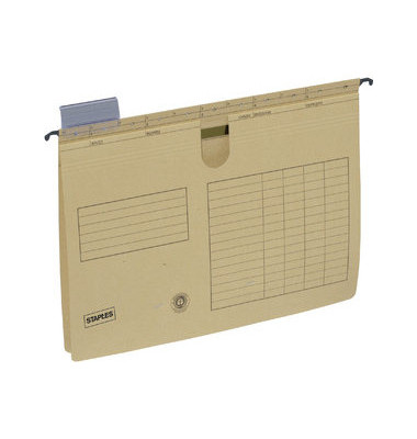 Hängehefter A4 braun mit Reiter ohne Tasche kaufmännische Heftung 25 Stück 1983042 Hängehefter A4 braun mit Reiter ohne Tasche kaufmännische Heftung 25 Stück 1983042