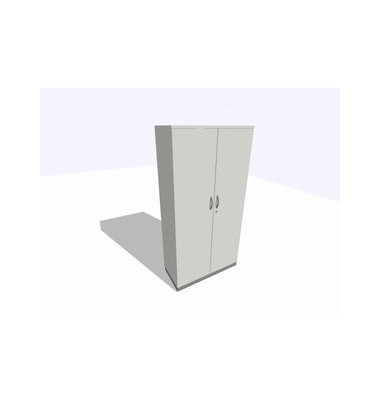 Akten-/Garderobenschrank ClassicLine SBBCI24-A1A1A1A1K0D0DD0006, Holz/Stahl abschließbar, 5 OH, 100 x 198 x 45 cm, lichtgrau Akten-/Garderobenschrank ClassicLine SBBCI24-A1A1A1A1K0D0DD0006, Holz/Stahl abschließbar, 5 OH, 100 x 198 x 45 cm, lichtgrau