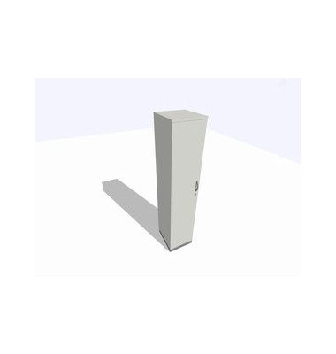 Aktenschrank ClassicLine K1DBAV6404-A1A1A1K0S0D0, Holz/Stahl abschließbar, 5 OH, 40 x 198 x 45 cm, lichtgrau Aktenschrank ClassicLine K1DBAV6404-A1A1A1K0S0D0, Holz/Stahl abschließbar, 5 OH, 40 x 198 x 45 cm, lichtgrau