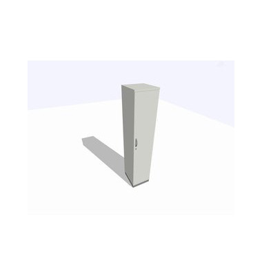 Aktenschrank ClassicLine K1DBAV6405-A1A1A1K0S0D0, Holz/Stahl abschließbar, 5 OH, 40 x 198 x 45 cm, lichtgrau Aktenschrank ClassicLine K1DBAV6405-A1A1A1K0S0D0, Holz/Stahl abschließbar, 5 OH, 40 x 198 x 45 cm, lichtgrau