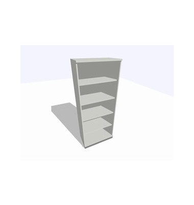 ClassicLine Regalschrank grau 80 x 45 x 198 cm 4 Böden ClassicLine Regalschrank grau 80 x 45 x 198 cm 4 Böden