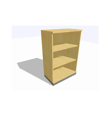 ClassicLine Regalschrank ahorn 80 x 45 x 120 cm 2 Böden ClassicLine Regalschrank ahorn 80 x 45 x 120 cm 2 Böden