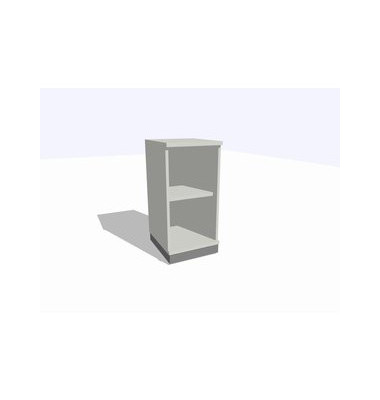 ClassicLine Regalschrank grau 40 x 45 x 82 cm 1 Boden ClassicLine Regalschrank grau 40 x 45 x 82 cm 1 Boden