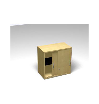 Schiebetürschrank 2OH Aufsatz Ahorn D. 120x45x77 R/T/S/M Schiebetürschrank 2OH Aufsatz Ahorn D. 120x45x77 R/T/S/M