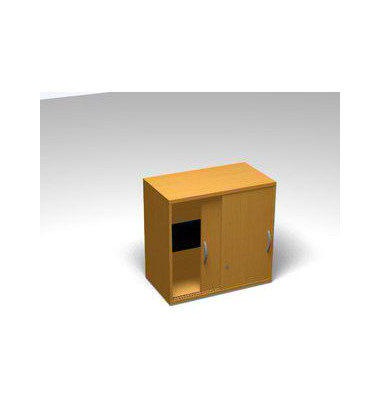 Schiebetürschrank 2OH Aufsatz Buche D. 120x45x77 R/T/S/M Schiebetürschrank 2OH Aufsatz Buche D. 120x45x77 R/T/S/M