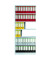 Regalfeld Office ohne Rückwand 96 x 30 x 225 cm lichtgrau 
