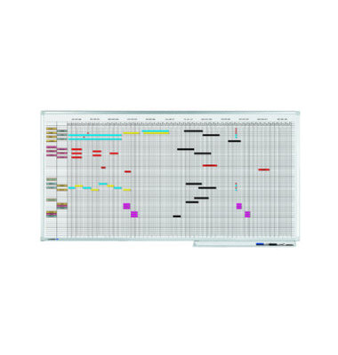 Jahresplaner Professional 5-Tage-Woche 50 Personen 75 x 150cm