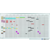 Jahresplaner Professional für 75 Personen/Objeckte 150 x 100cm