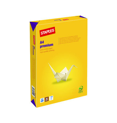 Premium A4 80g Kopierpapier weiß 500 Blatt Premium A4 80g Kopierpapier weiß 500 Blatt
