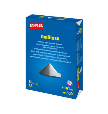 multiuse A3 80g Kopierpapier weiß 500 Blatt multiuse A3 80g Kopierpapier weiß 500 Blatt