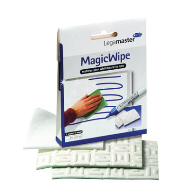 Reinigungstücherset MagicWipe und 1 Trockentuch trocken