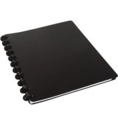 Notizbuch 5154314 ARC System, Kunststoff, liniert, A4, Einbandfarbe: schwarz, 60 Blatt
