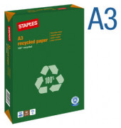 recycled Paper A3 80g Recyclingpapier weiß 500 Blatt