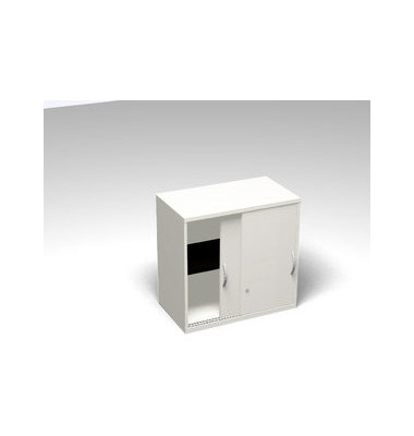 Aktenschrank ClassicLine SBCCD26-W3W3W3W3K0D01E3003, Holz abschließbar, 2 OH, 120 x 77 x 45 cm, weiß Aktenschrank ClassicLine SBCCD26-W3W3W3W3K0D01E3003, Holz abschließbar, 2 OH, 120 x 77 x 45 cm, weiß
