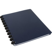 Notizbuch 5752649 ARC System, Kunststoff, liniert, A4, Einbandfarbe: blau, 60 Blatt