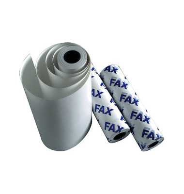 Faxrollen 210mm x 15m x 12,2mm 1/2 Zoll Faxrollen 210mm x 15m x 12,2mm 1/2 Zoll